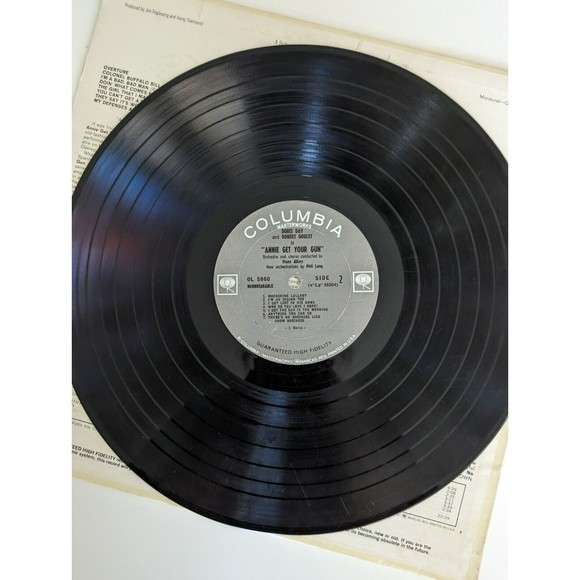 Vinyl Annie Get Your Gun Doris Day And Robert Goulet Vintage - Picture 4 of 4